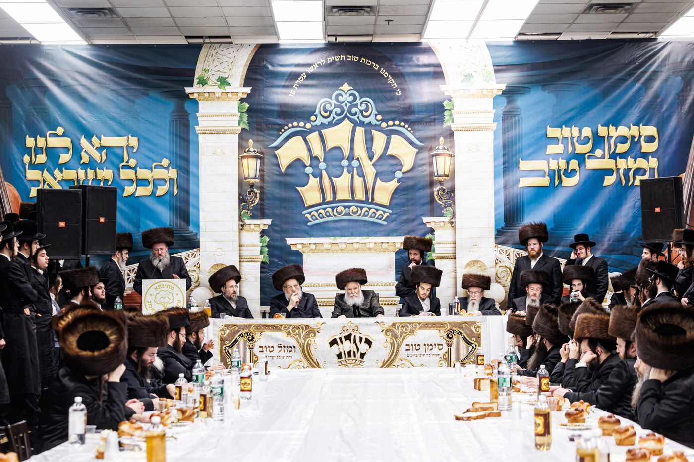 שמחת שבע ברכות לנכדת האדמו"ר מבאבוב