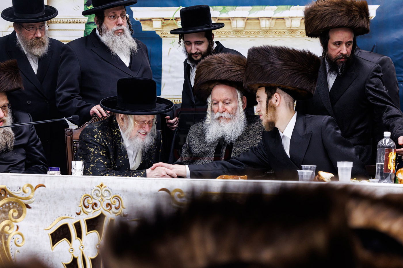 שמחת שבע ברכות לנכדת האדמו"ר מבאבוב