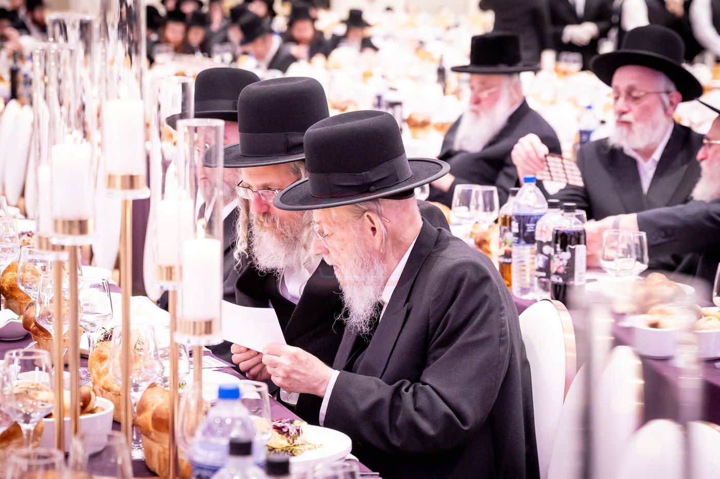 סיום מסכת בכורות בחצה"ק סאטמר