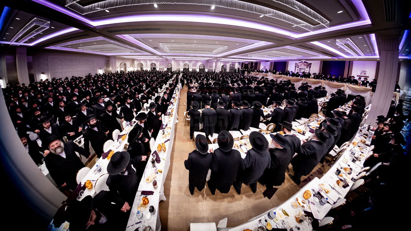 סיום מסכת בכורות בחצה"ק סאטמר