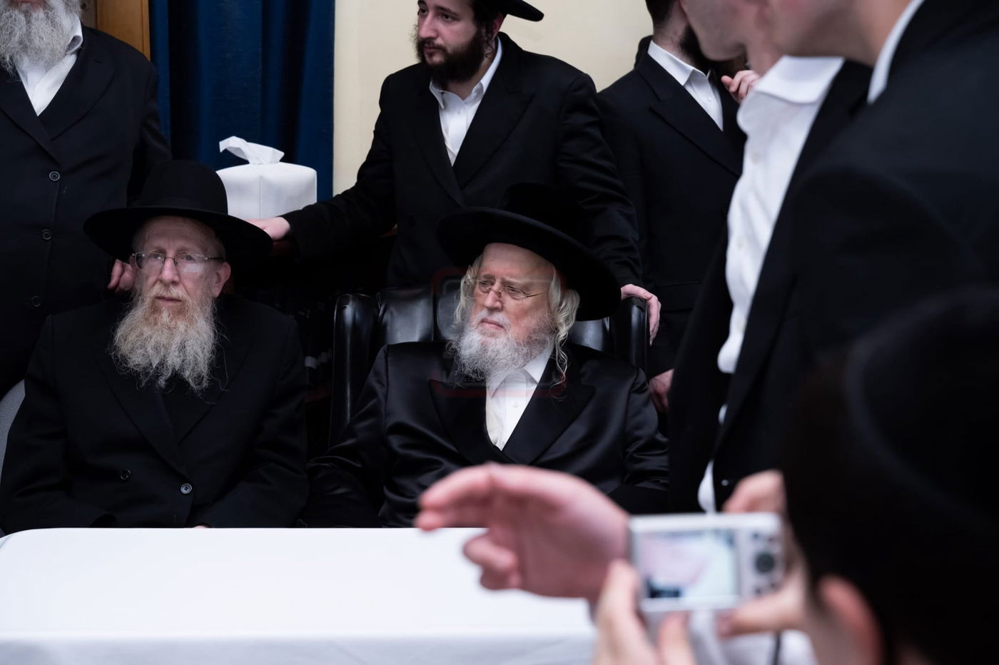 האדמו"ר ממונקאטש בישיבת טלז