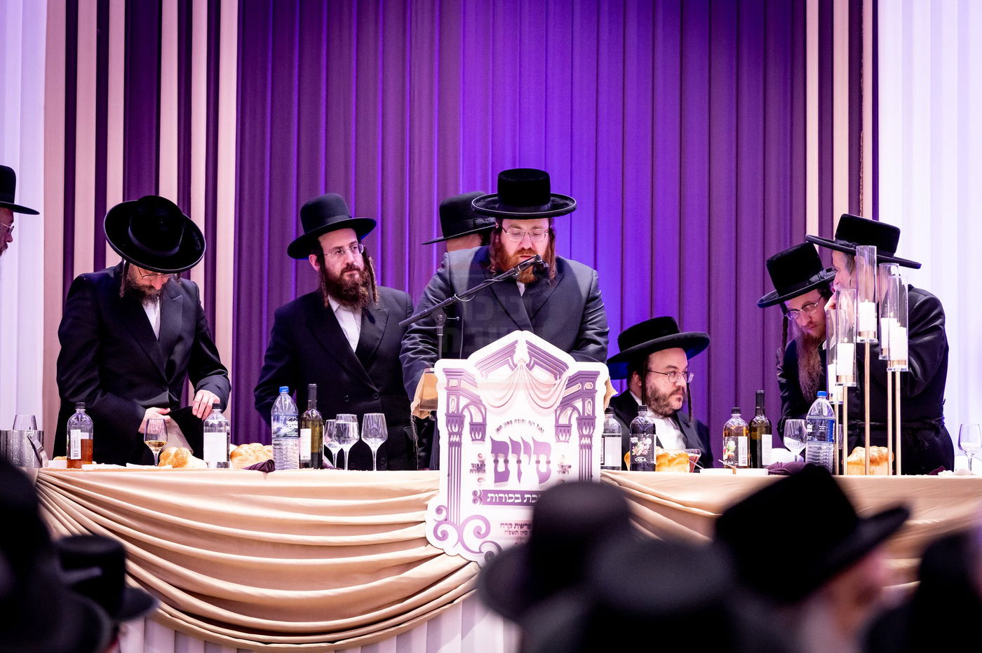 סיום מסכת בכורות בחצה"ק סאטמר