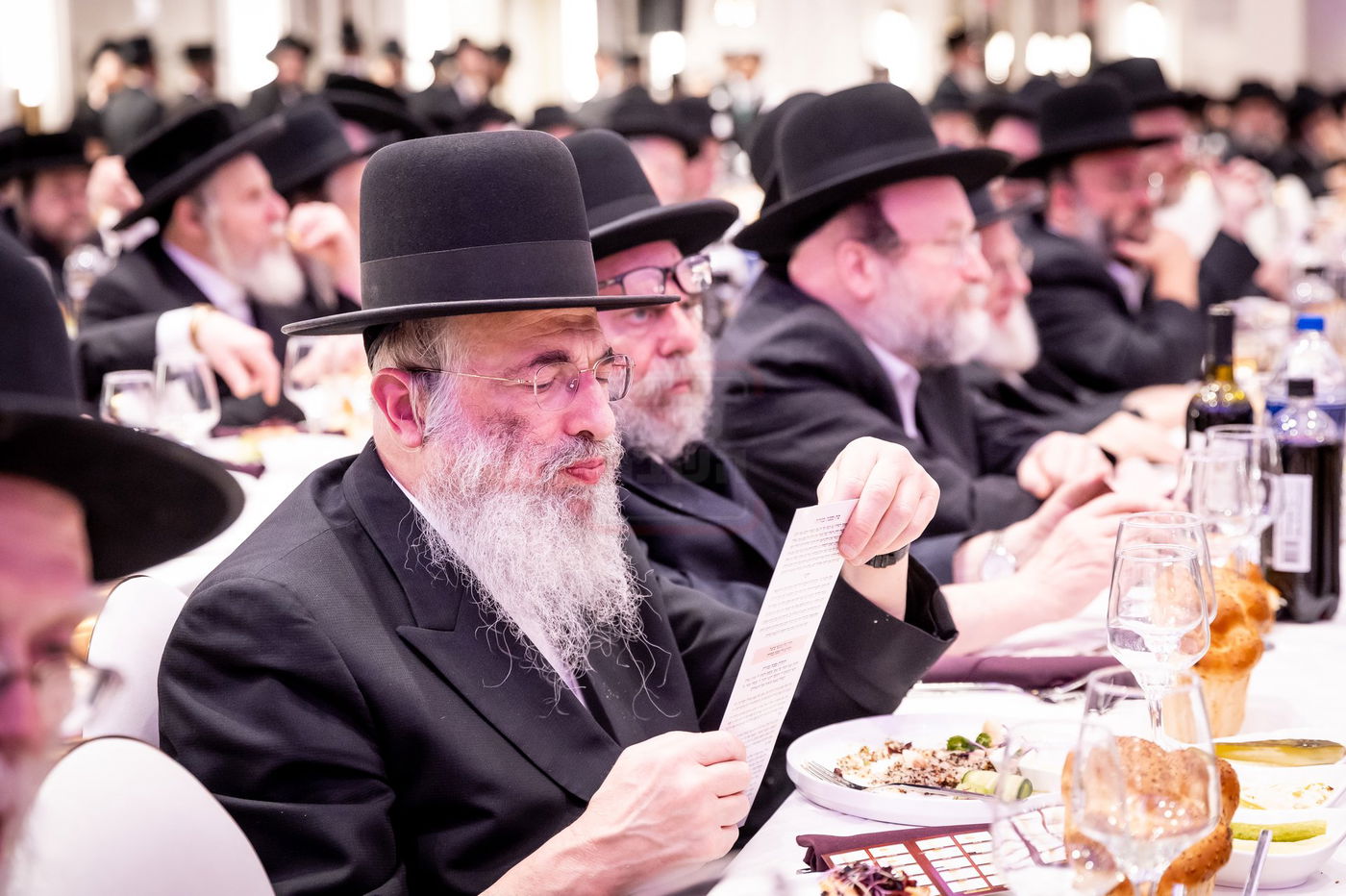 סיום מסכת בכורות בחצה"ק סאטמר