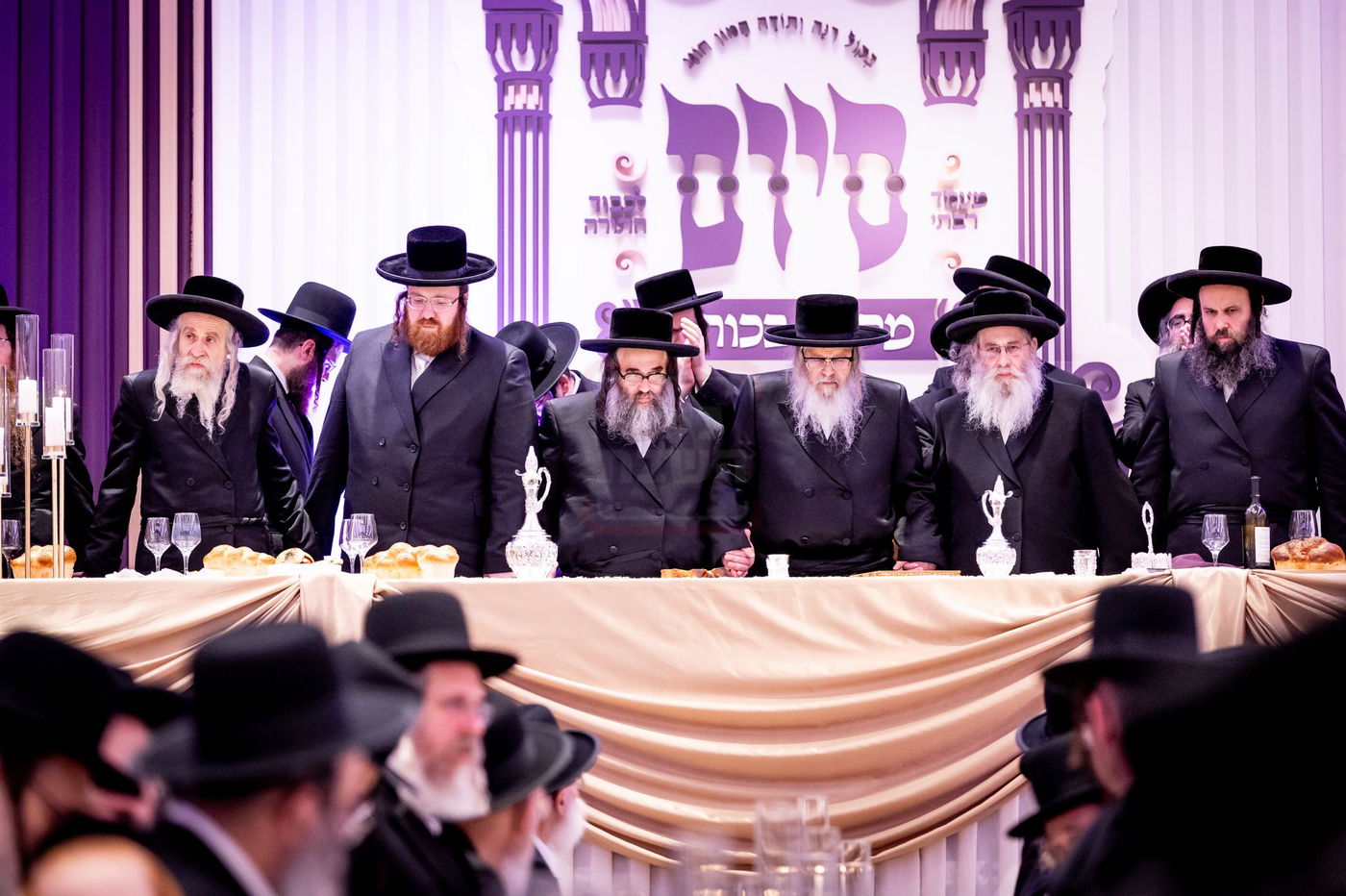 סיום מסכת בכורות בחצה"ק סאטמר