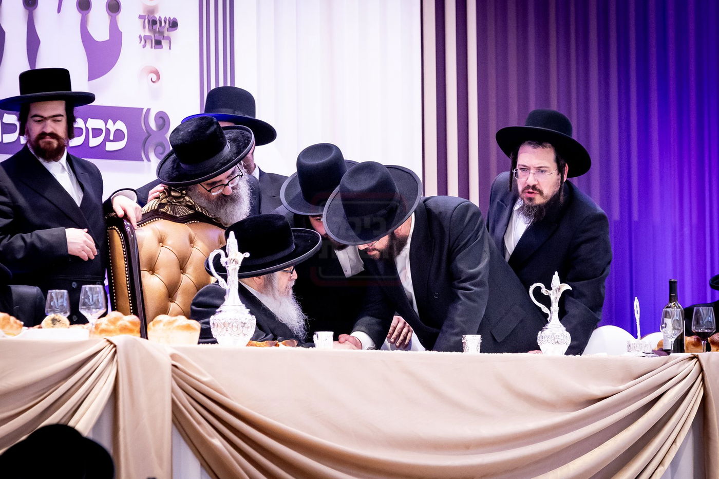 סיום מסכת בכורות בחצה"ק סאטמר