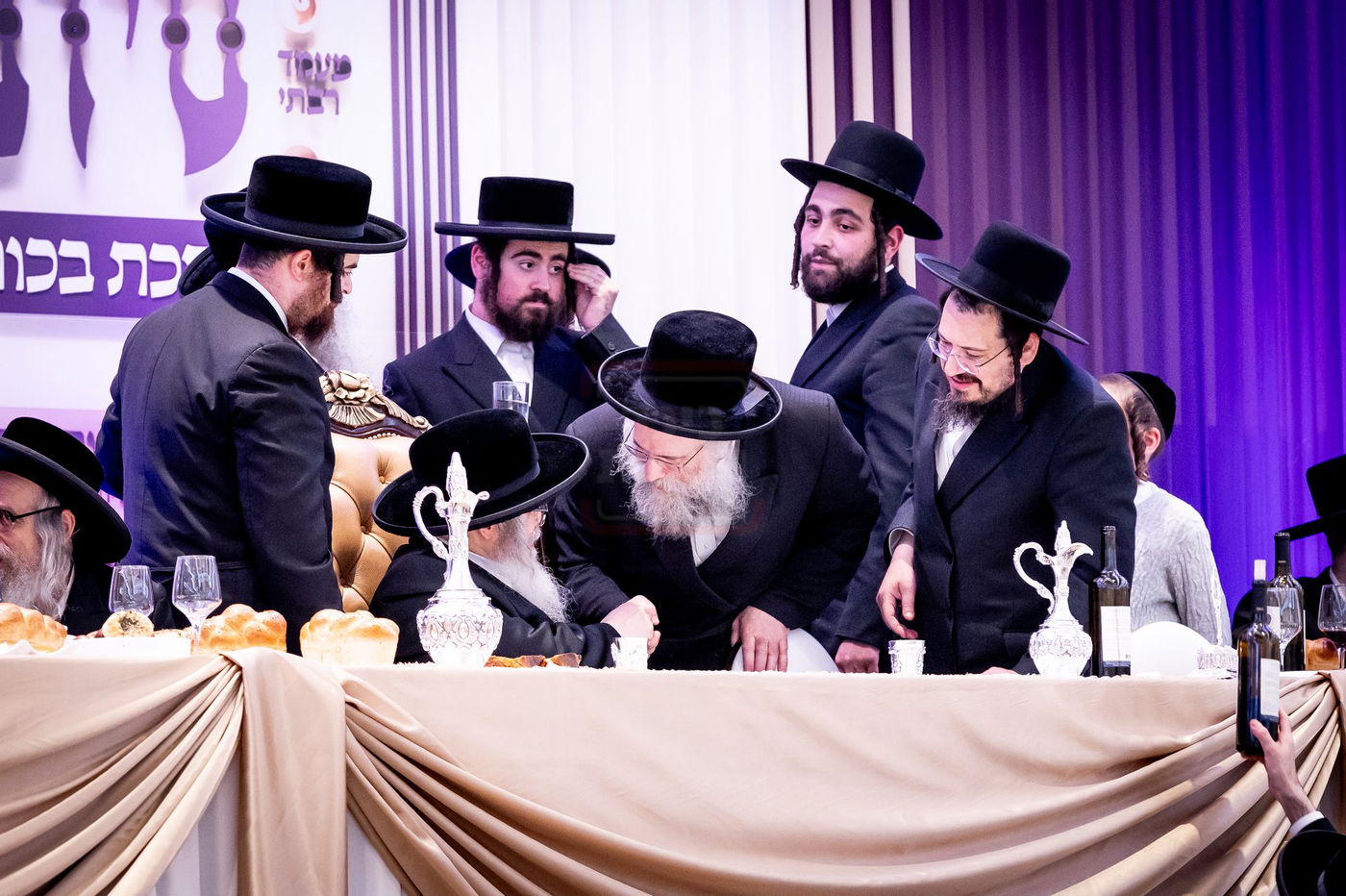 סיום מסכת בכורות בחצה"ק סאטמר