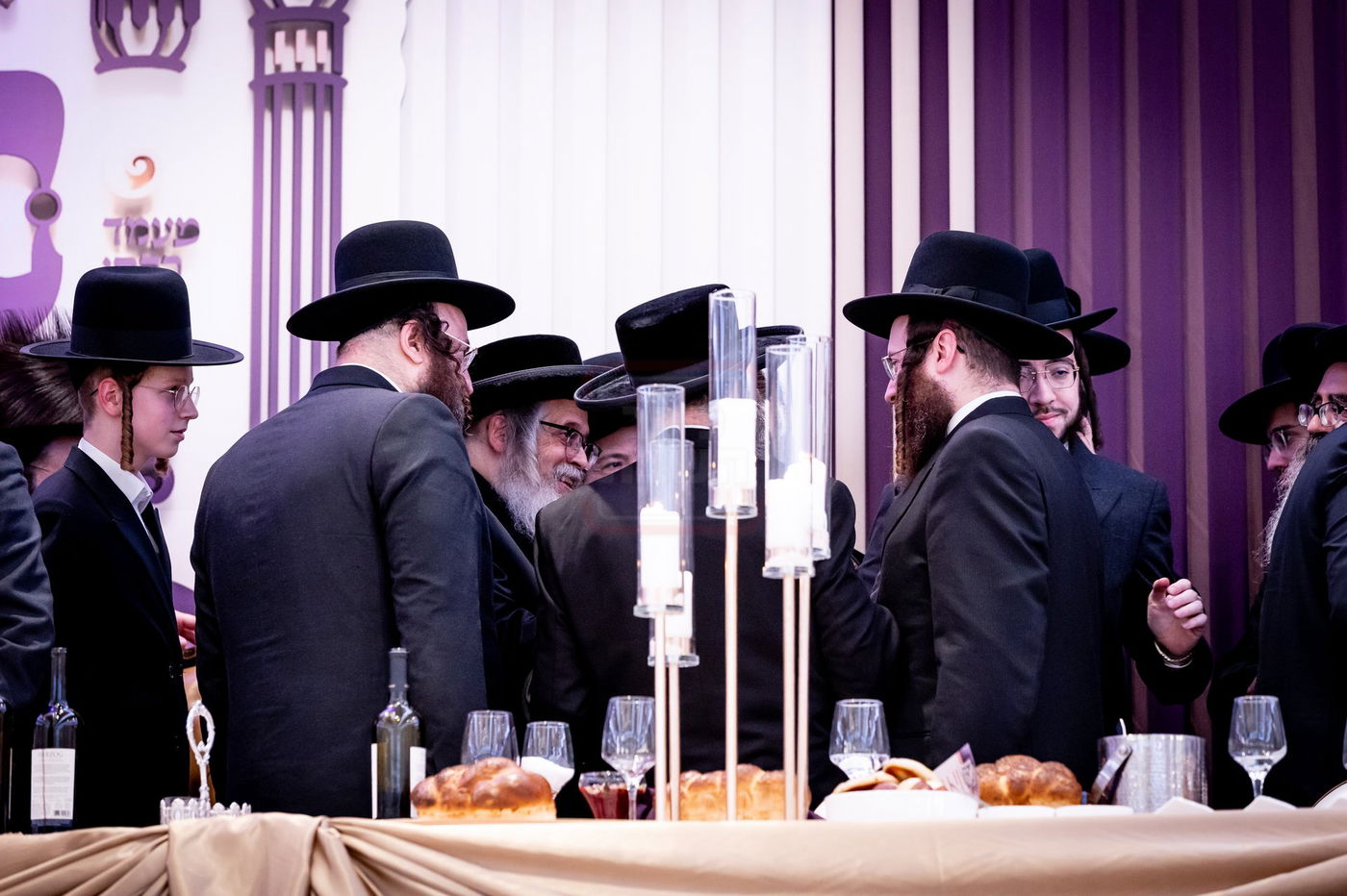 סיום מסכת בכורות בחצה"ק סאטמר