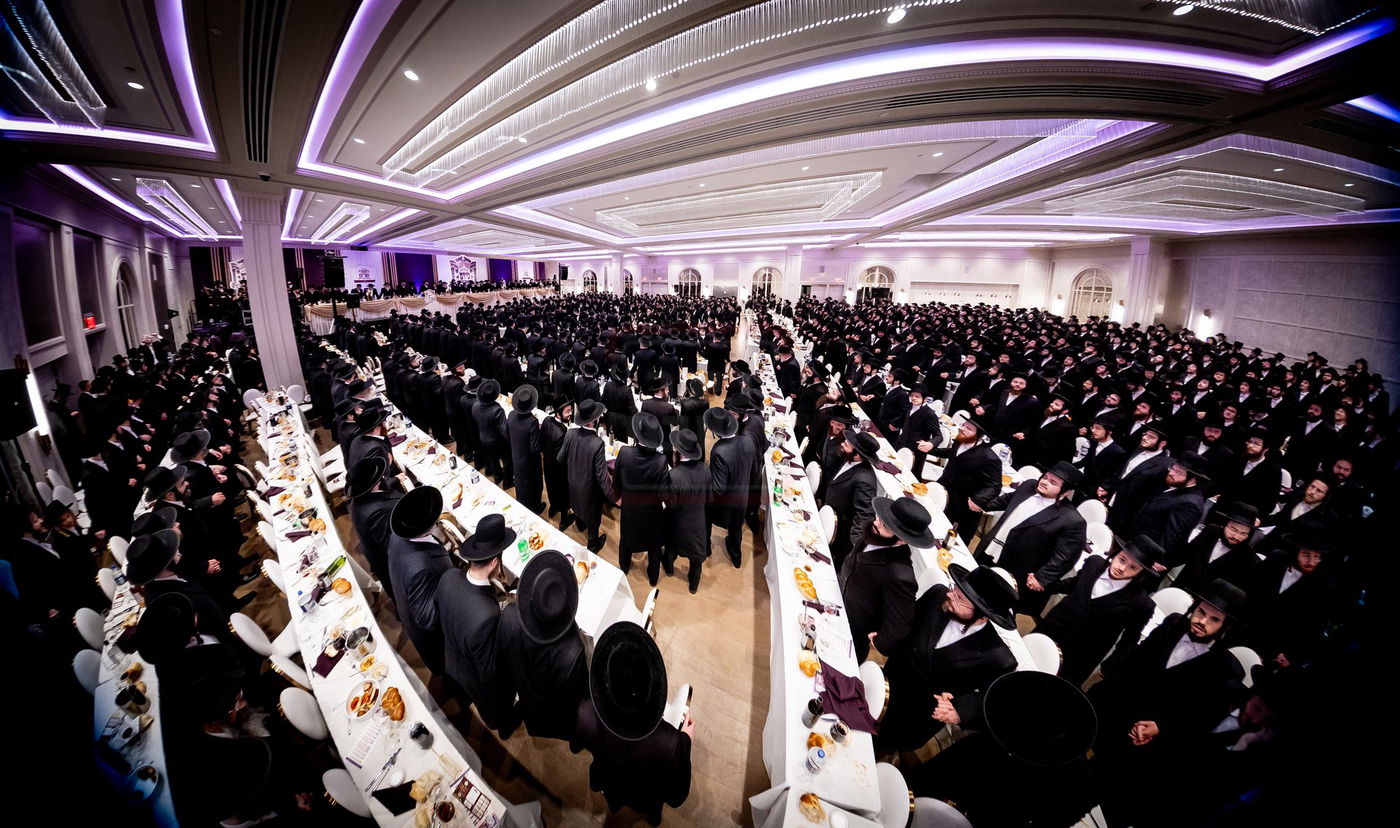 סיום מסכת בכורות בחצה"ק סאטמר