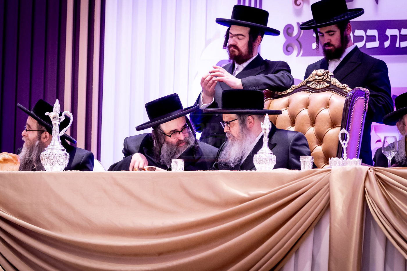 סיום מסכת בכורות בחצה"ק סאטמר