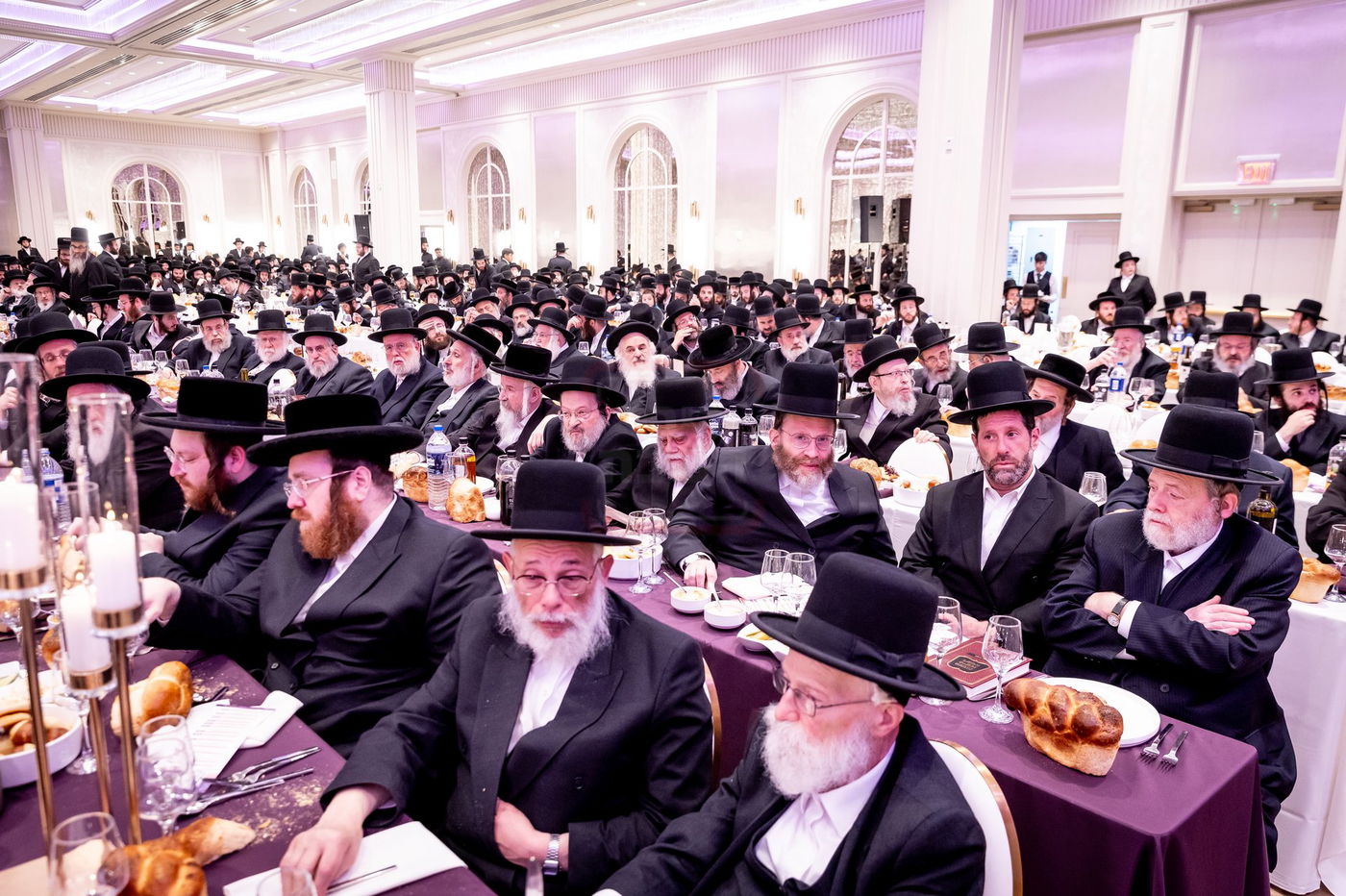 סיום מסכת בכורות בחצה"ק סאטמר