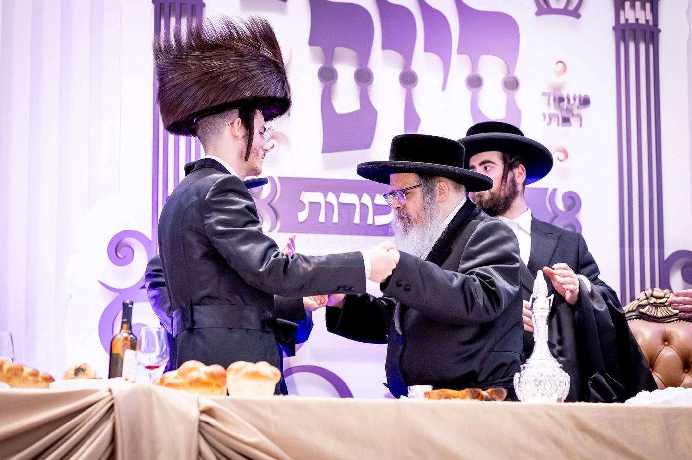 סיום מסכת בכורות בחצה"ק סאטמר