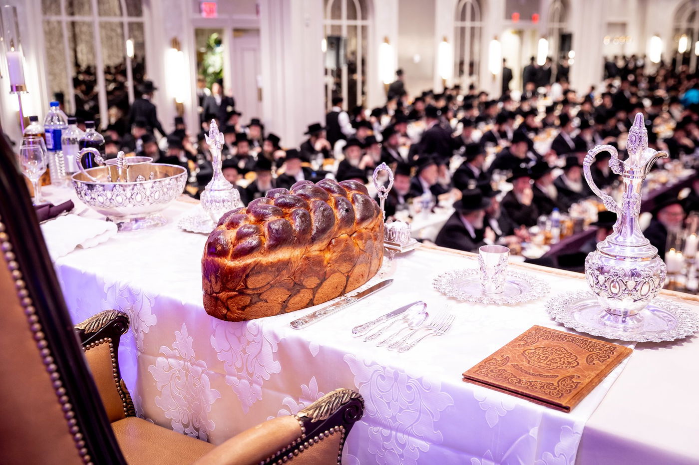 סיום מסכת בכורות בחצה"ק סאטמר