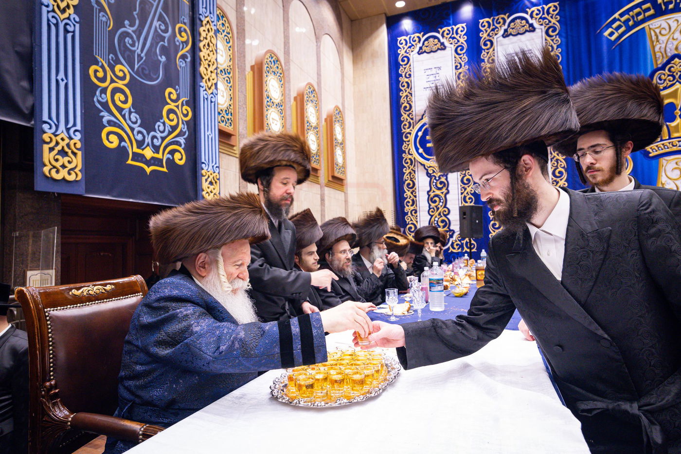 שמחת שבע ברכות לנכדת האדמו"ר מבאבוב