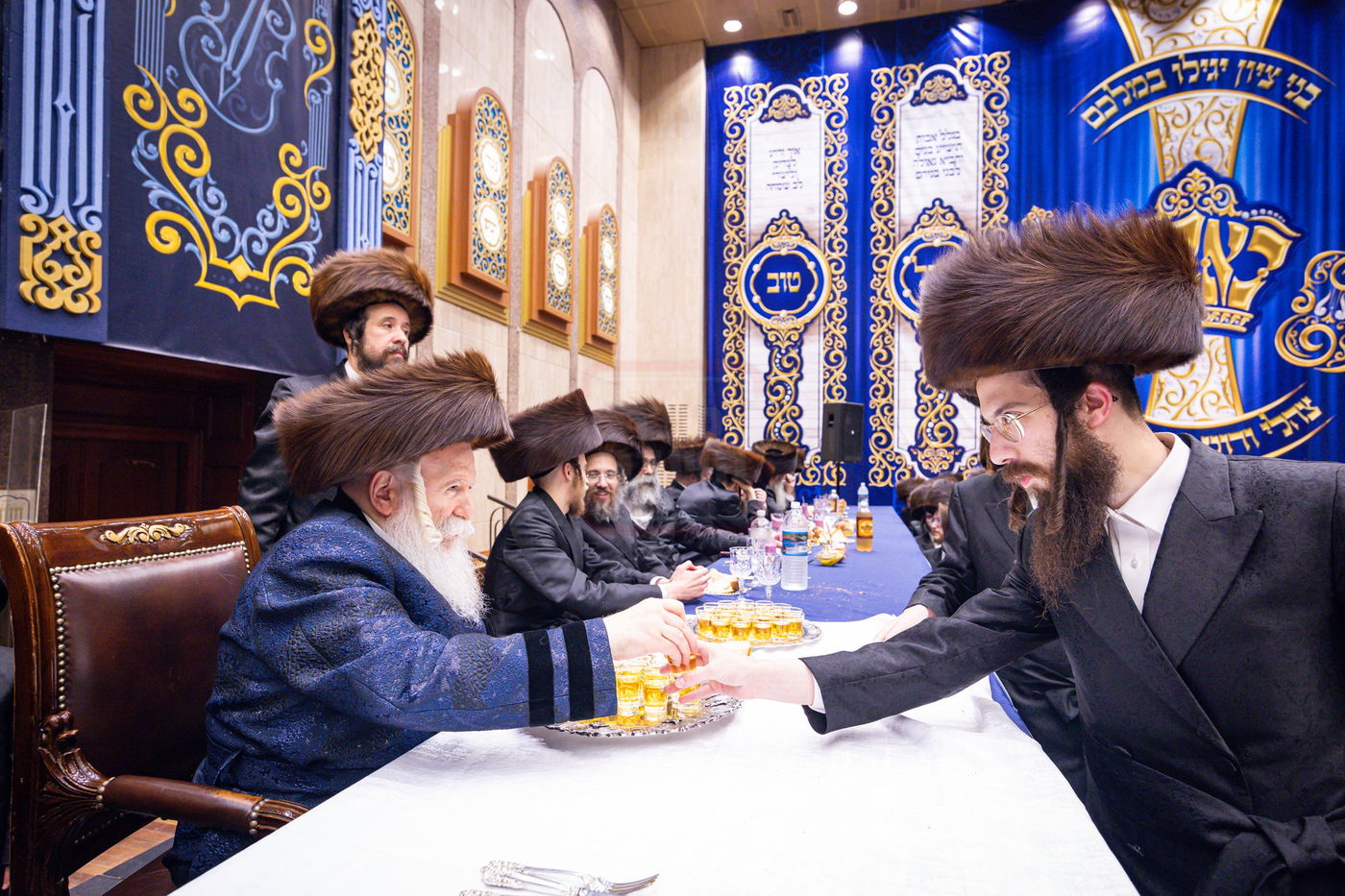 שמחת שבע ברכות לנכדת האדמו"ר מבאבוב