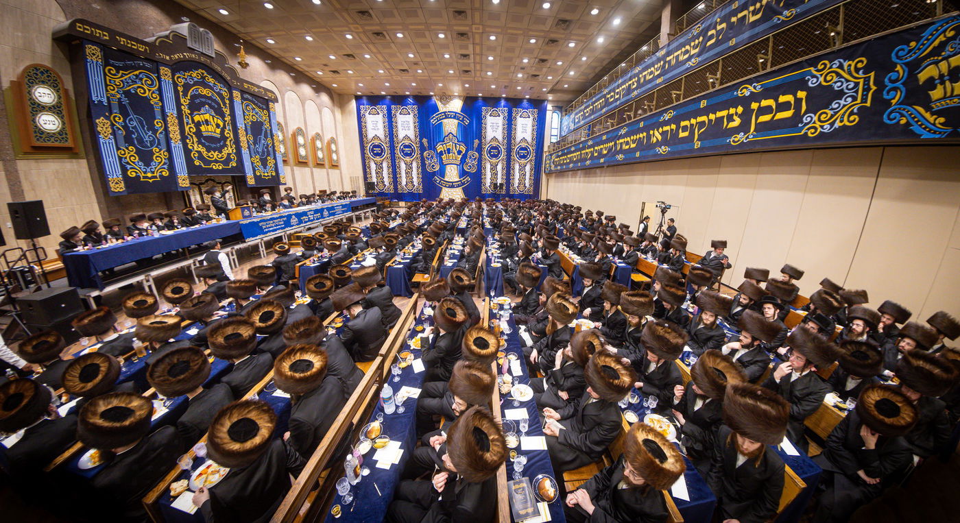 שמחת שבע ברכות לנכדת האדמו"ר מבאבוב