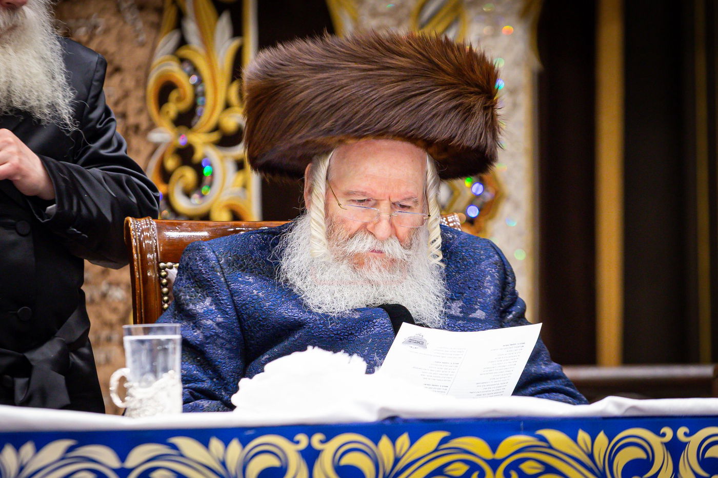 שמחת שבע ברכות לנכדת האדמו"ר מבאבוב