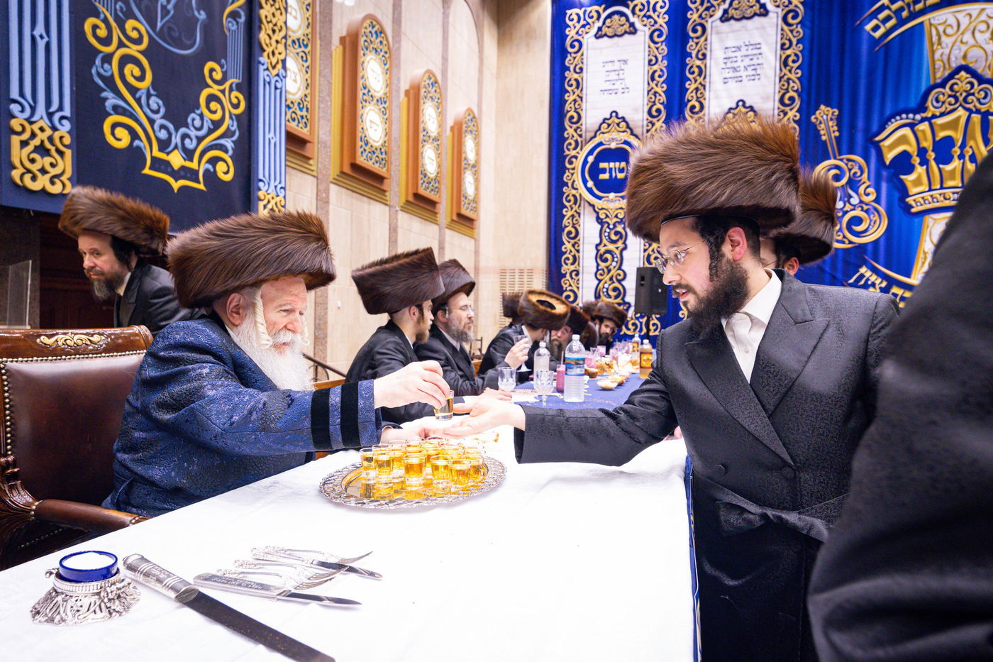 שמחת שבע ברכות לנכדת האדמו"ר מבאבוב