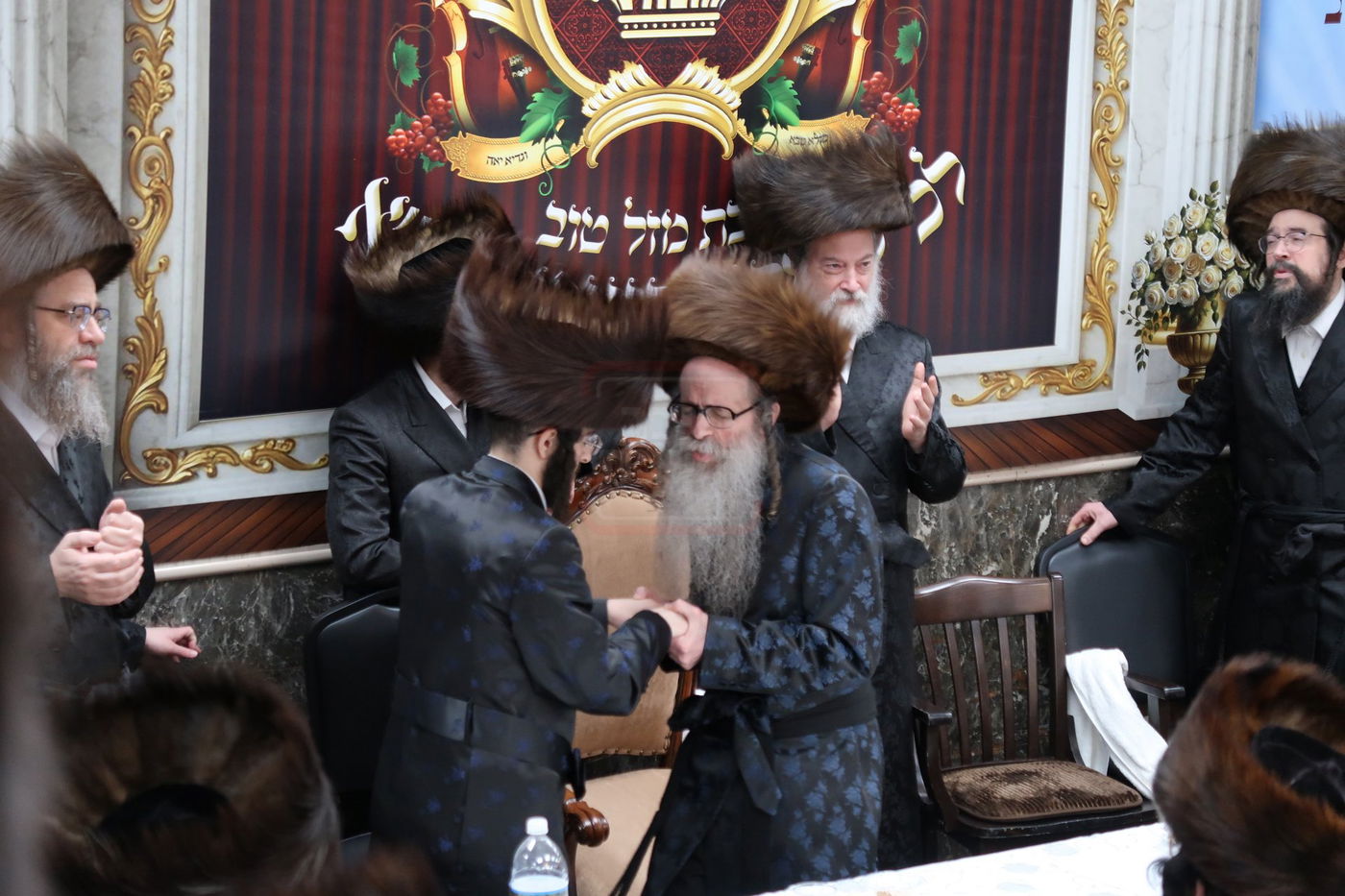 שבע ברכות בצאנז זוועהיל ע"י הנהלת הקהילה