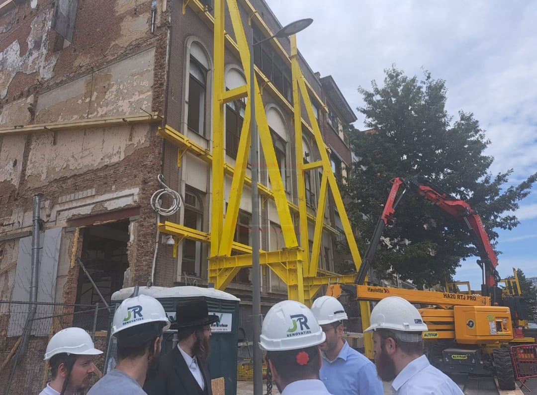 הרחבת ביהמ"ד פשעווארסק באנטווערפן 