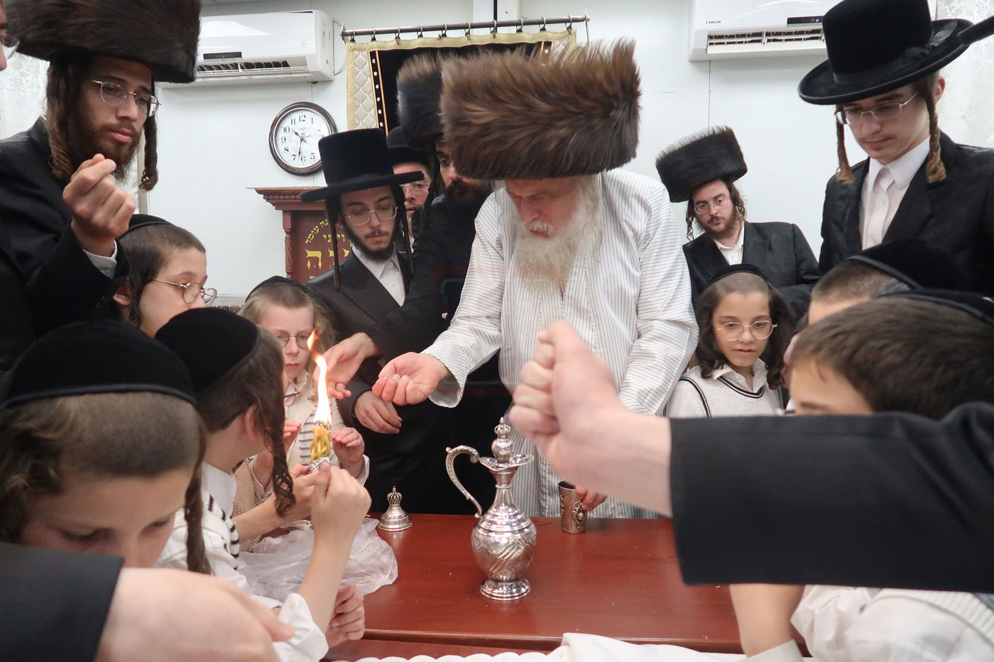 הרבי המשפיע ממבקשי אמונה בשבת בבית שמש