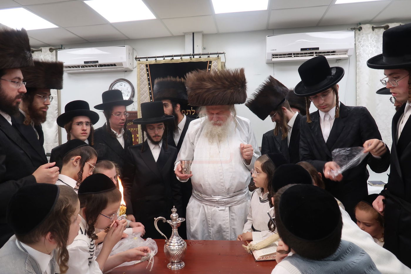 הרבי המשפיע ממבקשי אמונה בשבת בבית שמש