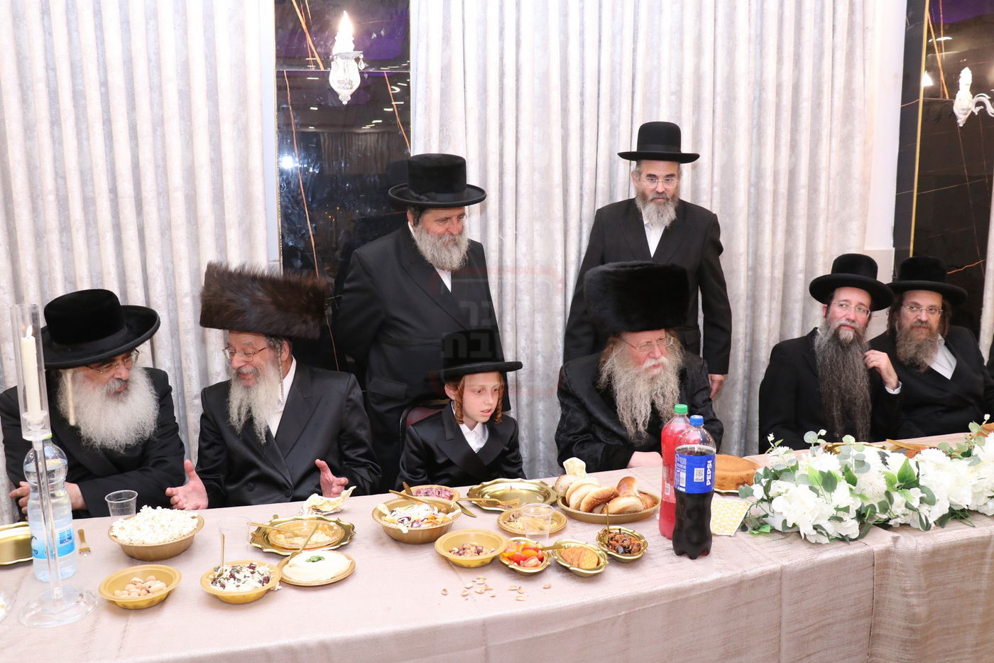 שמחת בר המצווה לנכד האדמו"ר מקוזמיר