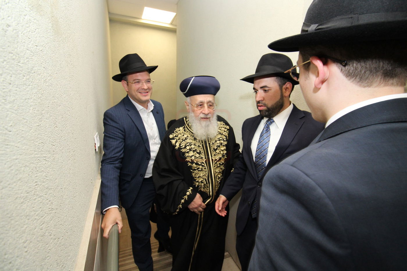 הראשל"צ הגאון רבי יצחק יוסף בביקור בישיבת "אור ישראל"