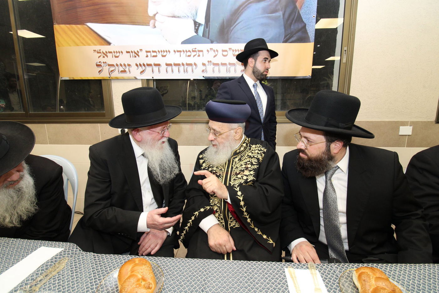 הראשל"צ הגאון רבי יצחק יוסף בביקור בישיבת "אור ישראל"