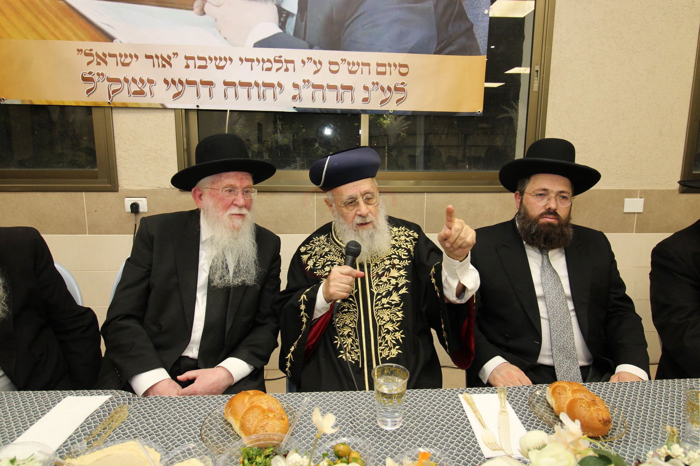 הראשל"צ הגאון רבי יצחק יוסף בביקור בישיבת "אור ישראל"