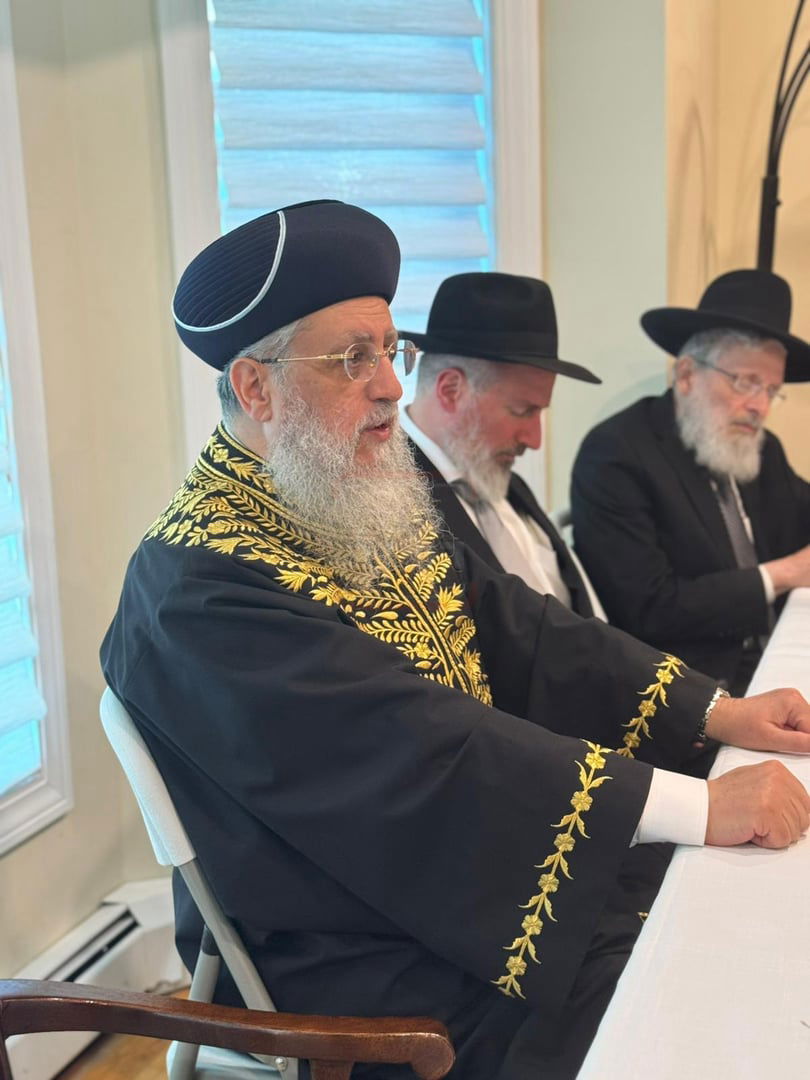 הראשל"צ הגר"ד יוסף בביקור בארה"ב 