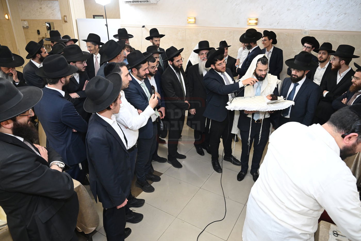 שמחת הברית לנין הגה''צ חכם ניסים בן שמעון