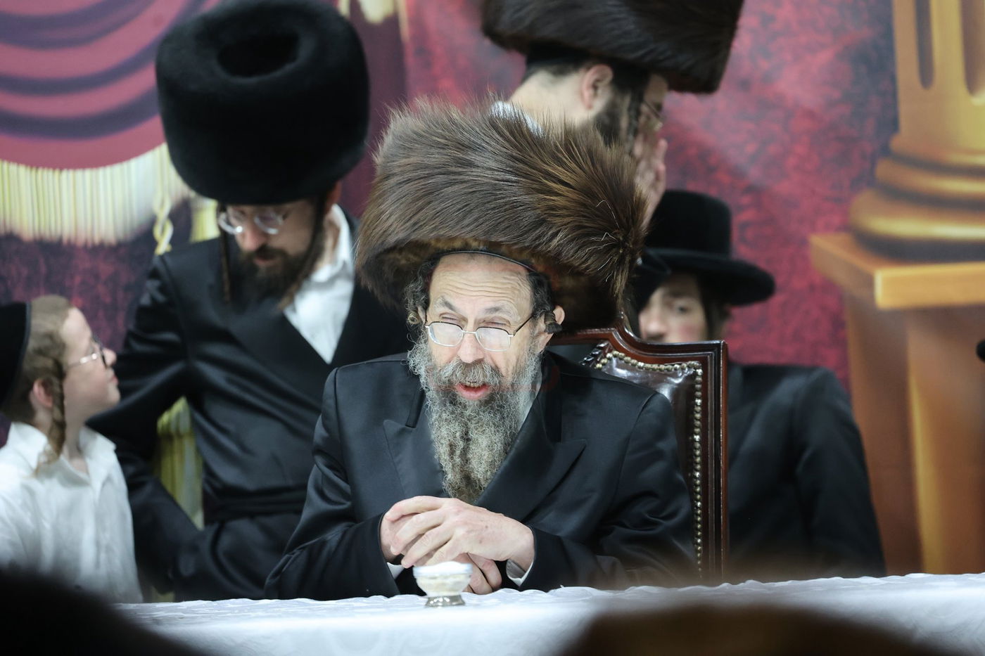 האדמו"ר מתולדות יהודה סטוטשין, במוצאי שב"ק בירושלים