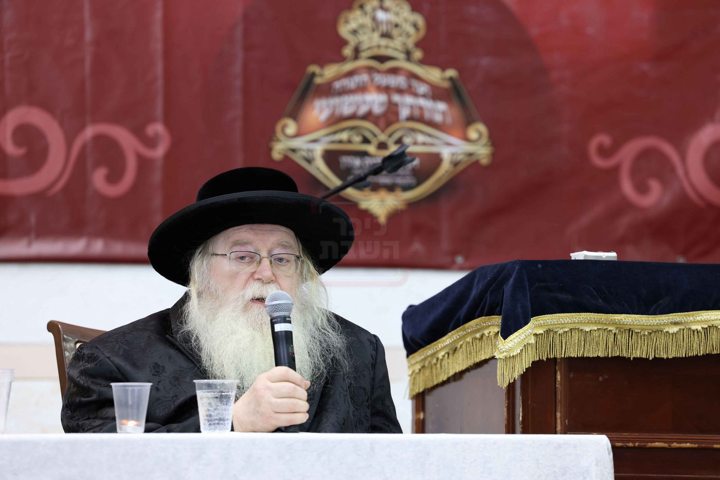 סיום מסכת בבא מציעא בחצה"ק תולדות אהרן