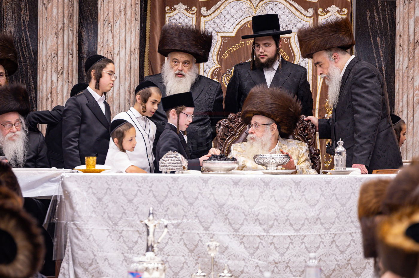 הילולא קדישא בצאנז קלויזנבורג