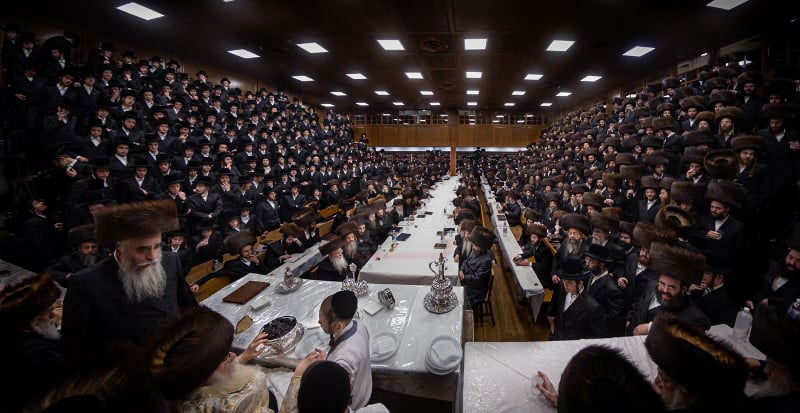 הילולא קדישא בצאנז קלויזנבורג