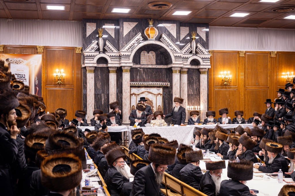 הילולא קדישא בצאנז קלויזנבורג