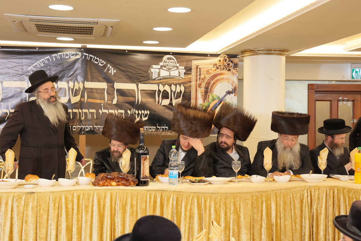 שמחת הש"ב ע"י מרכז הכוללים ראחמיסטריווקא 