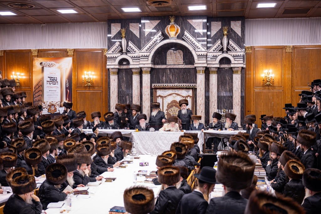 הילולא קדישא בצאנז קלויזנבורג