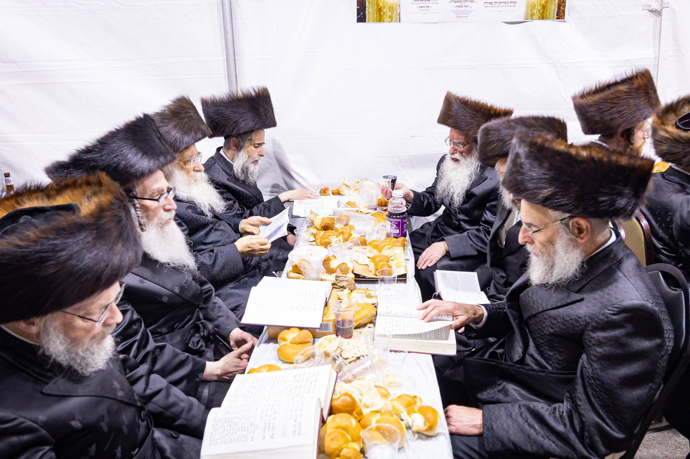 הילולא קדישא בצאנז קלויזנבורג