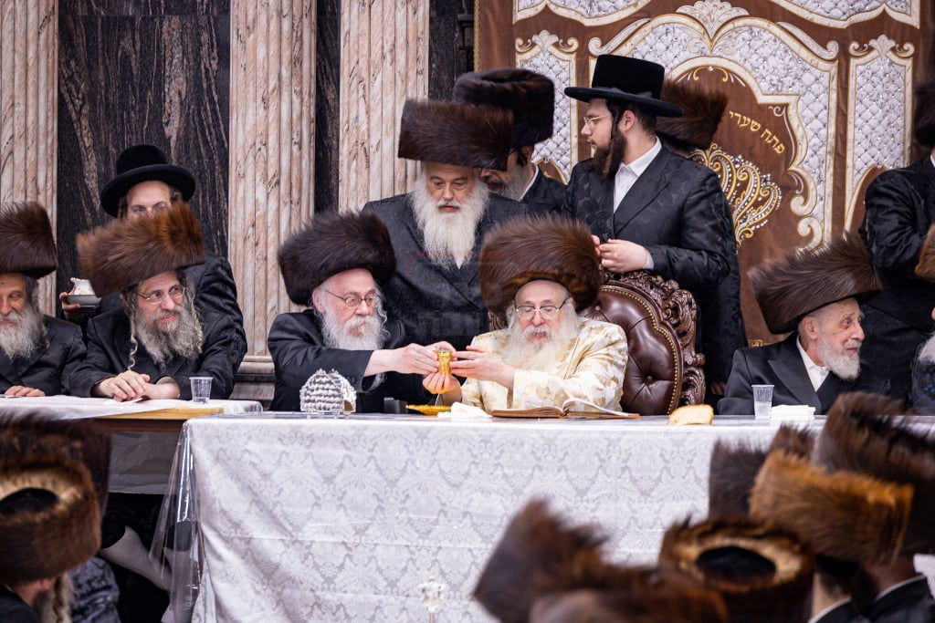 הילולא קדישא בצאנז קלויזנבורג