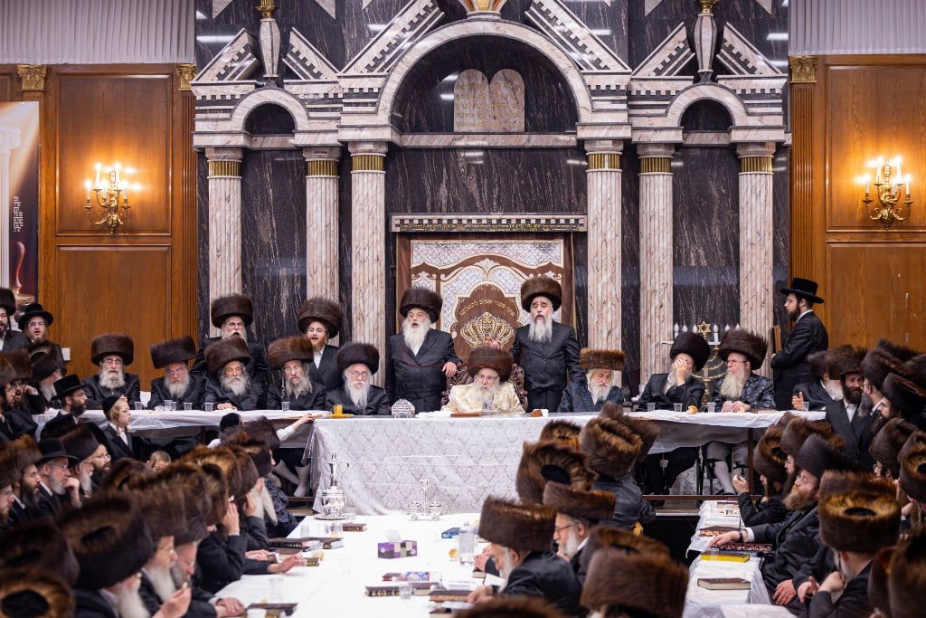 הילולא קדישא בצאנז קלויזנבורג