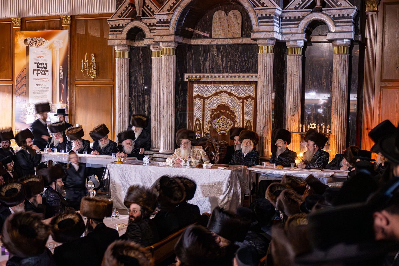 הילולא קדישא בצאנז קלויזנבורג