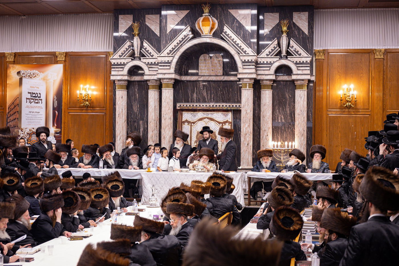 הילולא קדישא בצאנז קלויזנבורג