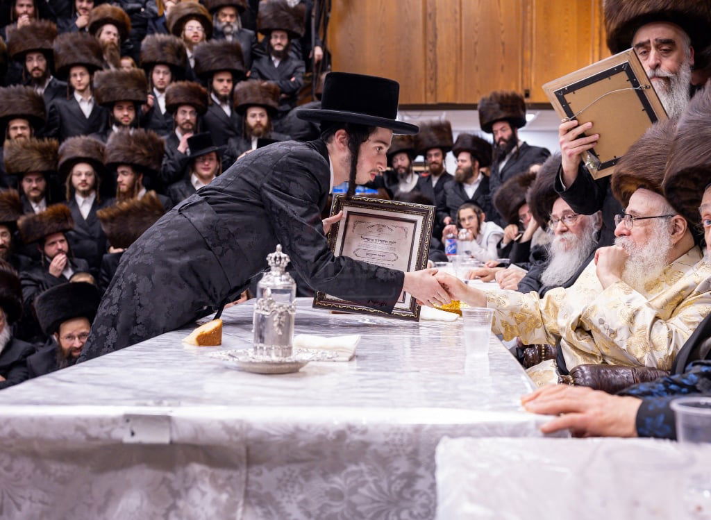 הילולא קדישא בצאנז קלויזנבורג