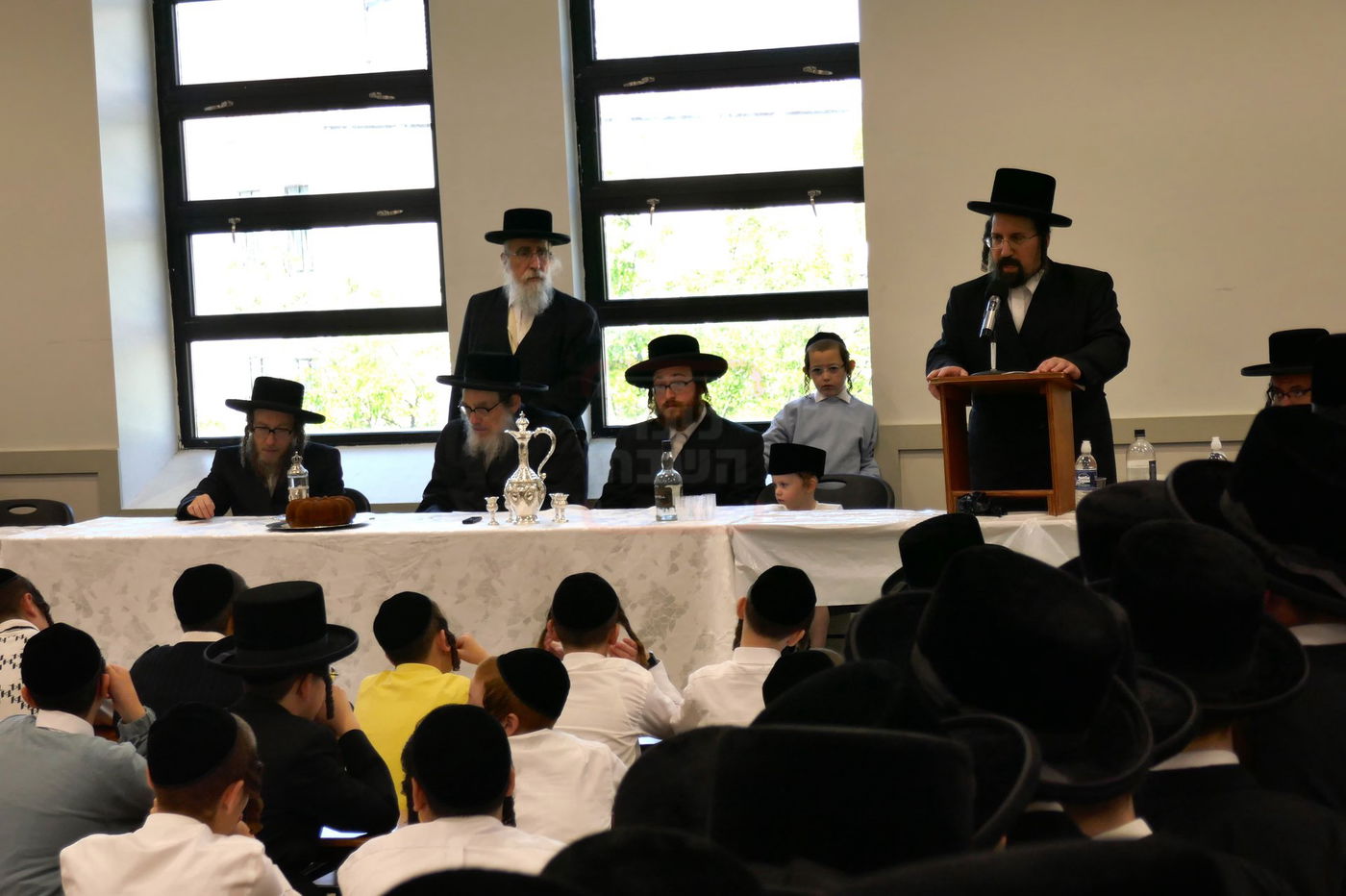 שמחת החלאקה לנין האדמו"ר מפאפא