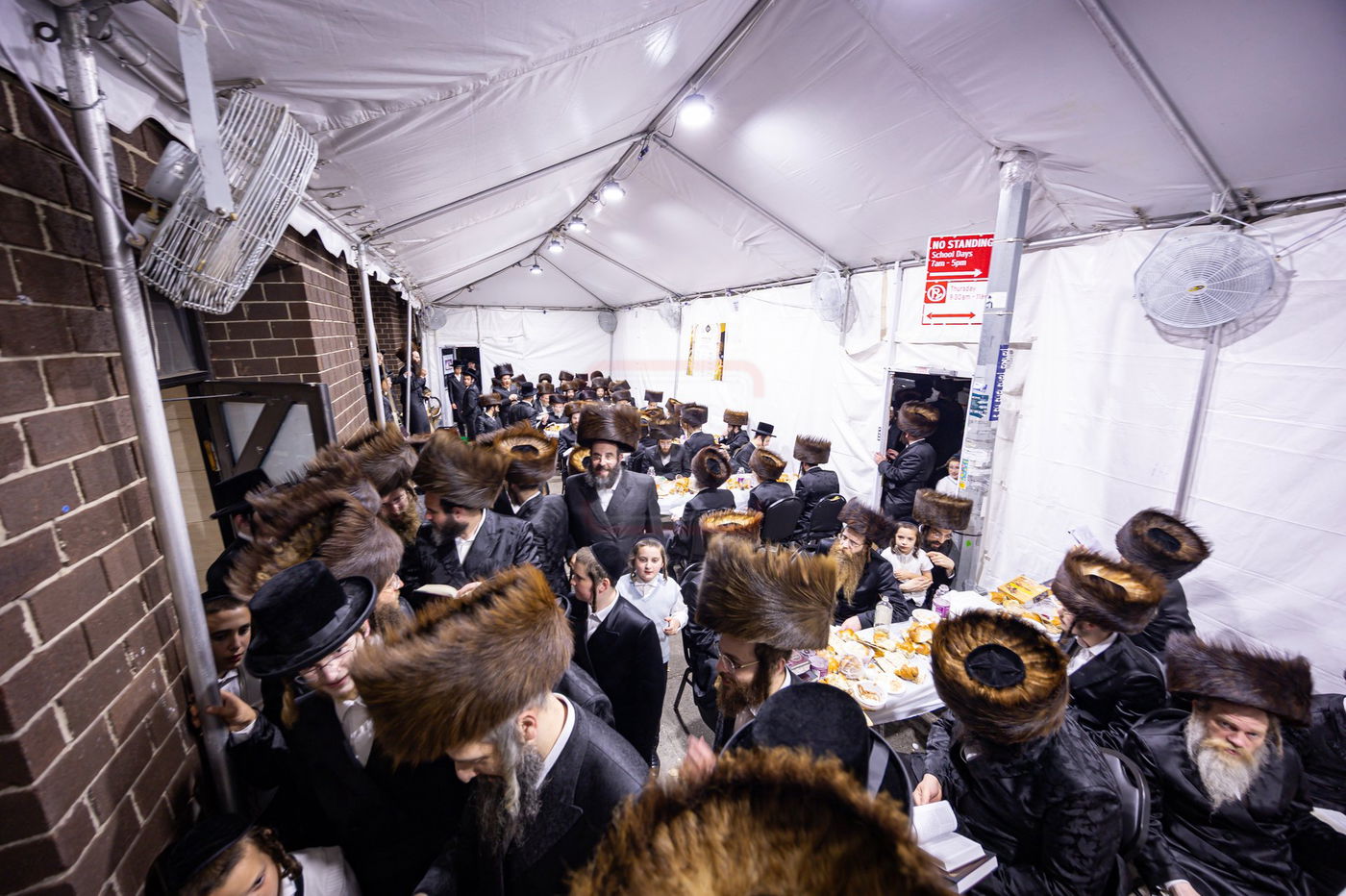 הילולא קדישא בצאנז קלויזנבורג