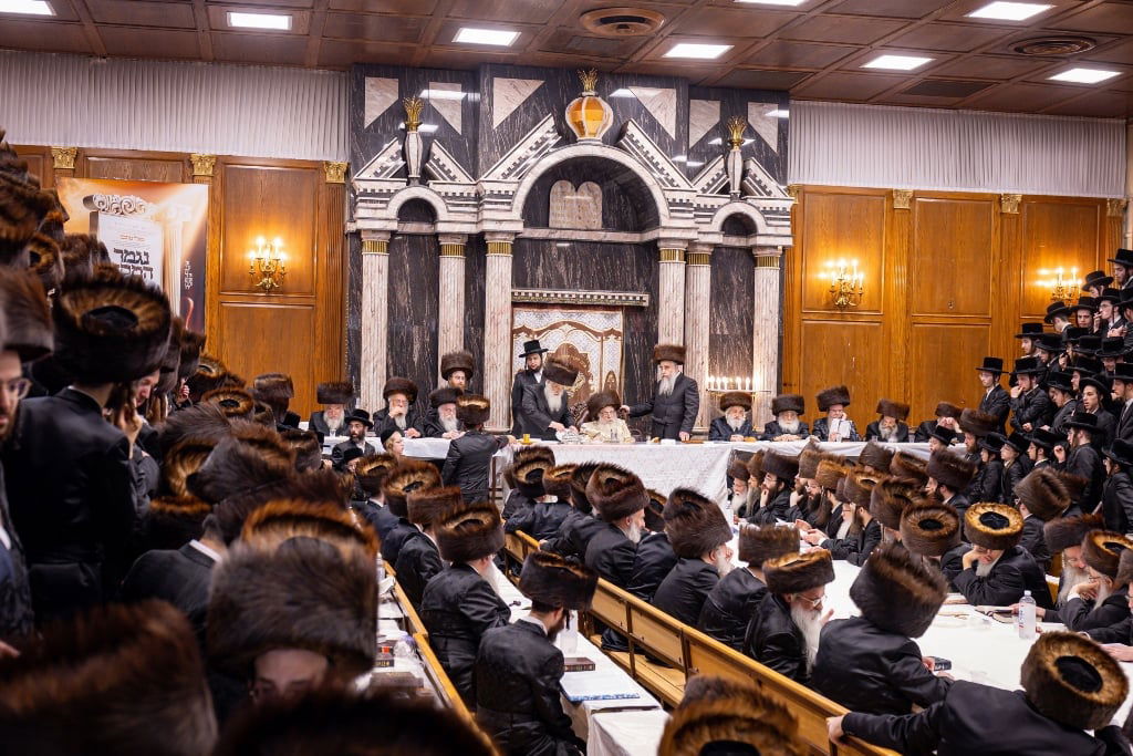 הילולא קדישא בצאנז קלויזנבורג