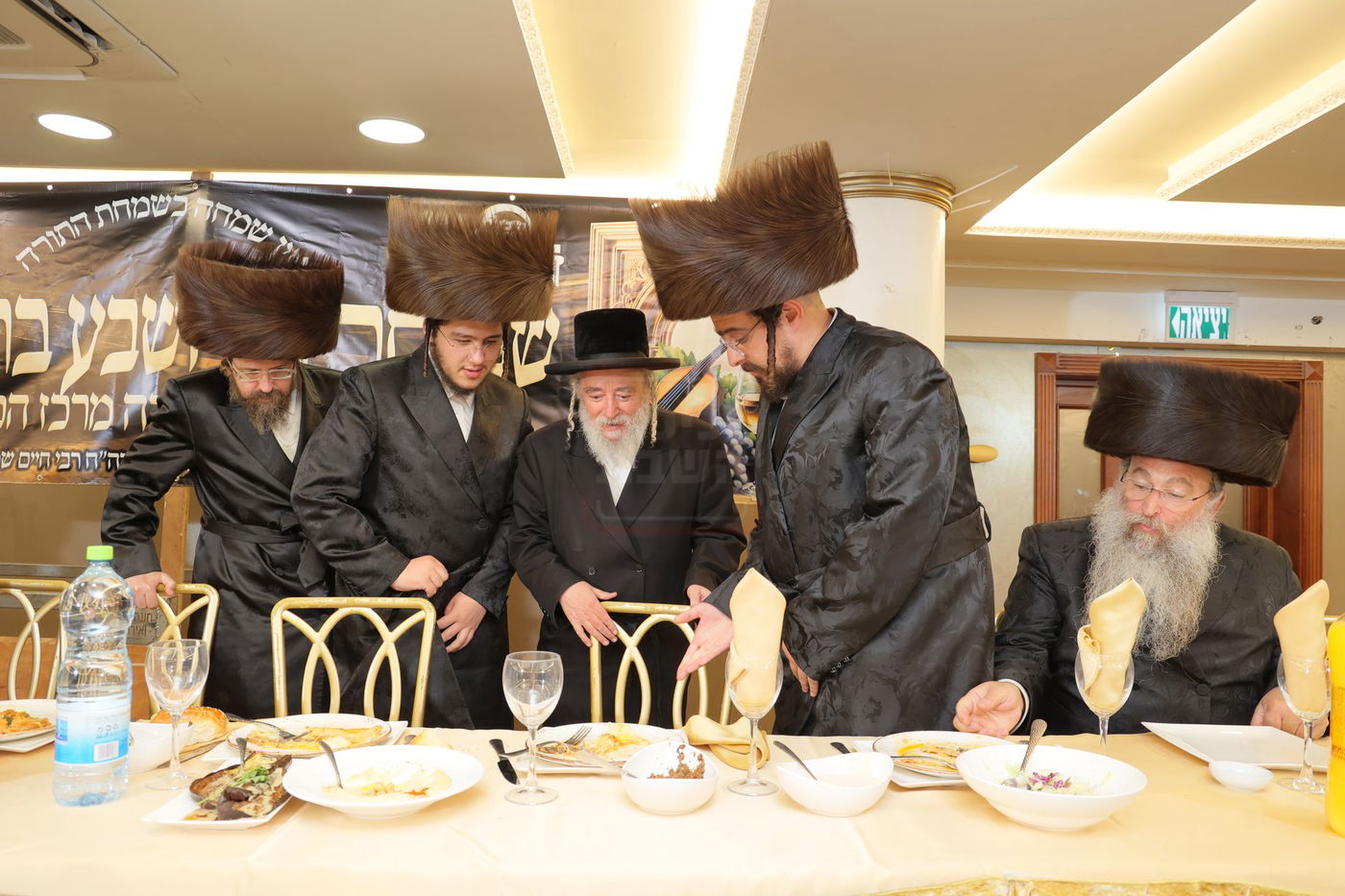 שמחת הש"ב ע"י מרכז הכוללים ראחמיסטריווקא 