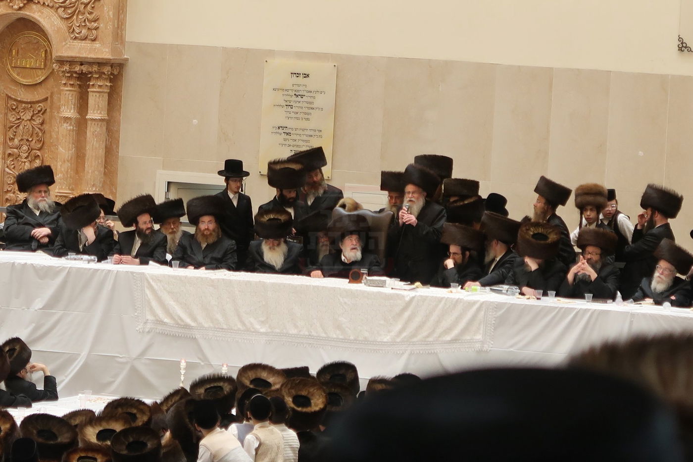 האדמו"ר מויז'ניץ בסעודה שלישית פרשת בלק תשפ"ה