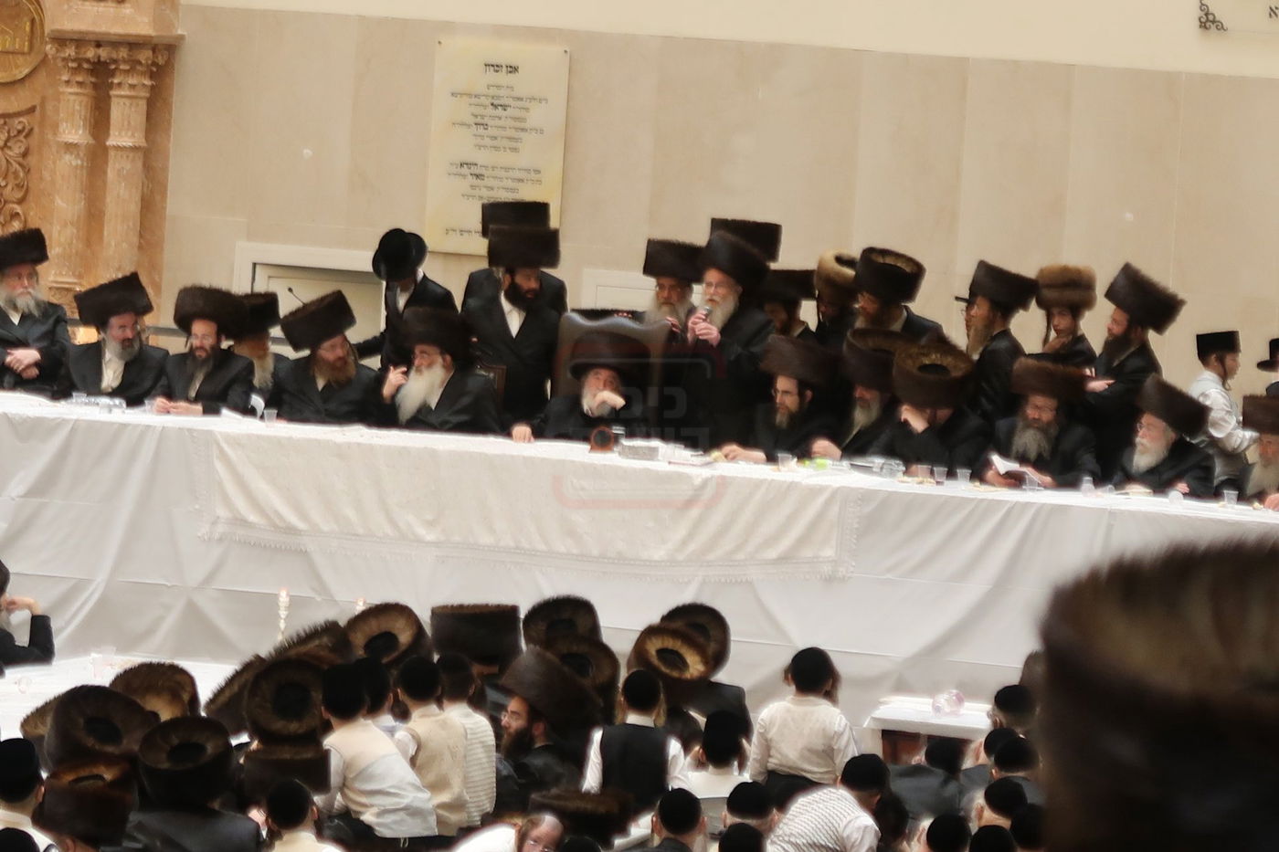 האדמו"ר מויז'ניץ בסעודה שלישית פרשת בלק תשפ"ה